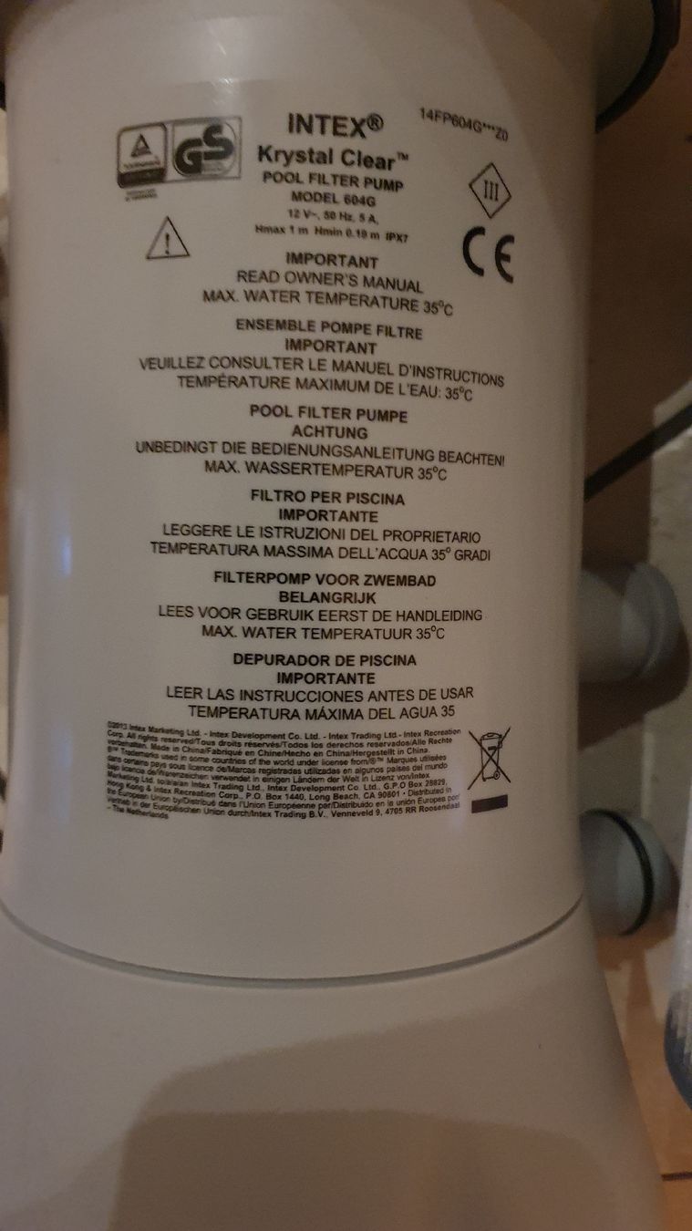 Intex Pumpen & Teile: Intex Krystal Clear 604G FilterPumpe, mit 7 Filterkartuschen – Neu (gemäss Beschreibung) aus Freienwil von mattwhel 3