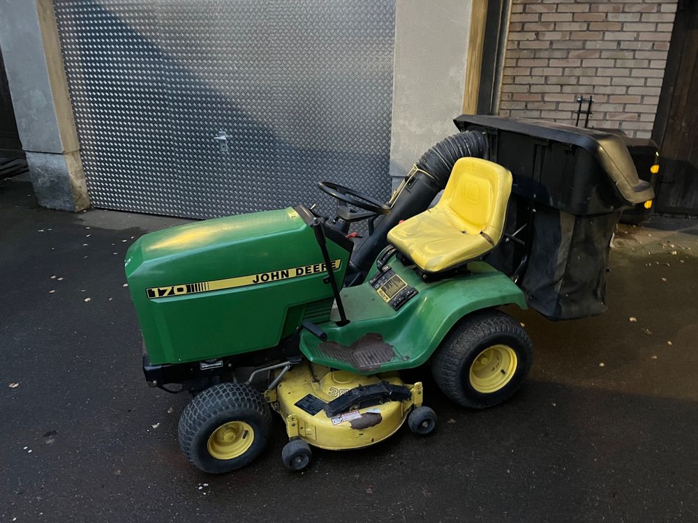 John Deere 170 Rasentraktor Kaufen auf Ricardo