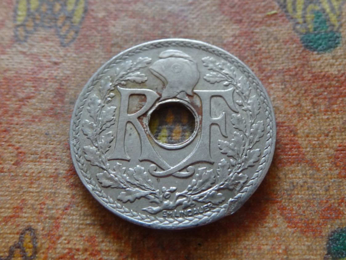 Tutti le monete: FRANCE  25 Centimes  1937 – Usato da Romanel-sur-Lausanne venduto da Swift13 1