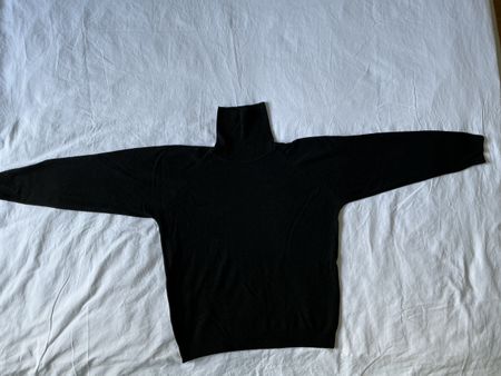 Schwarzes Rollkragen Pullover