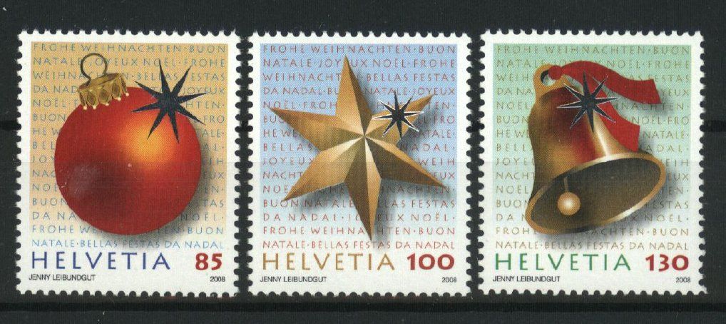 Tous les timbres: 2008, Sondermarken Weihnachten ** – D'occasion à Willisau par Vollstempel