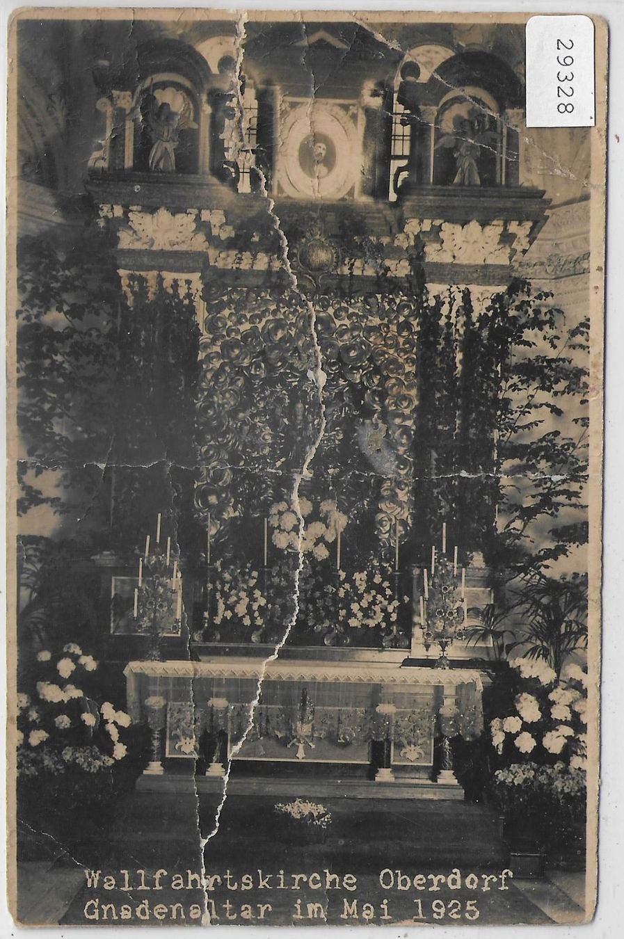 Cartes postales: Wallfahrtskirche Oberdorf SO Gnadenaltar – Défectueux à Ettingen par Kartenplanet