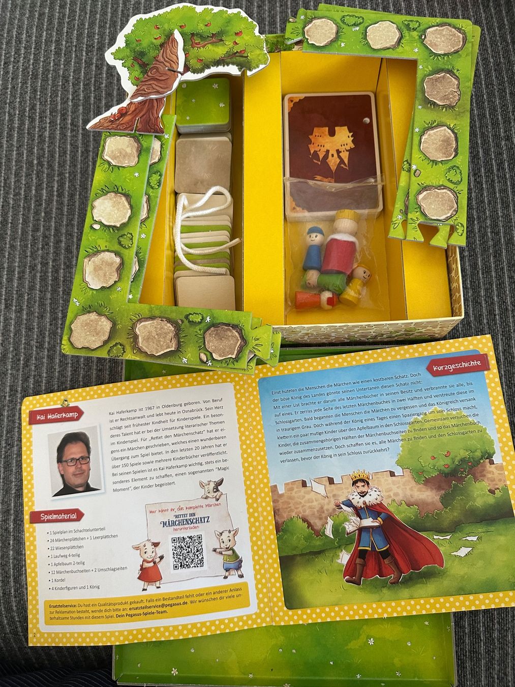 Pegasus Spiele Giochi: Rettet den Märchenschatz - Das Brettspiel – Nuovo (secondo la descrizione) da Dierikon venduto da Butcherboy 2