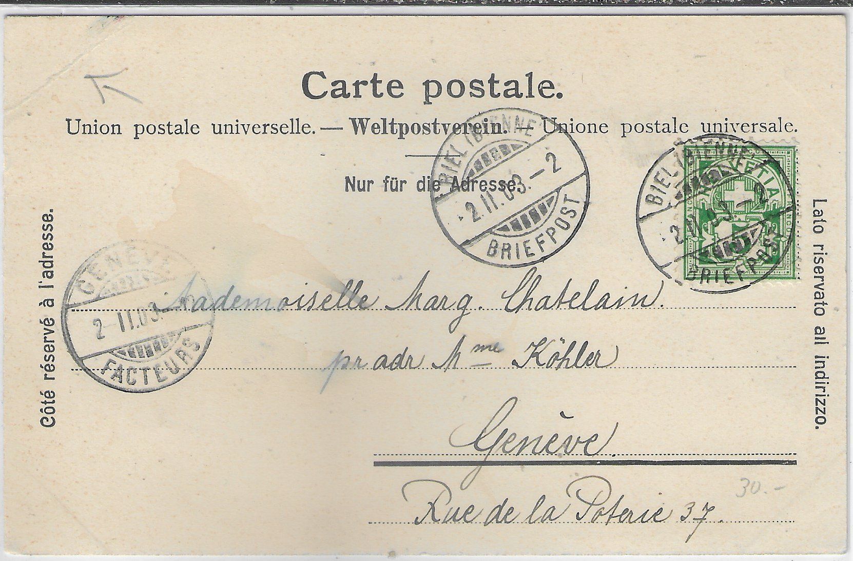 Cartoline postali: Frinviller -Vue generale – Usato da Ettingen venduto da Kartenplanet 1