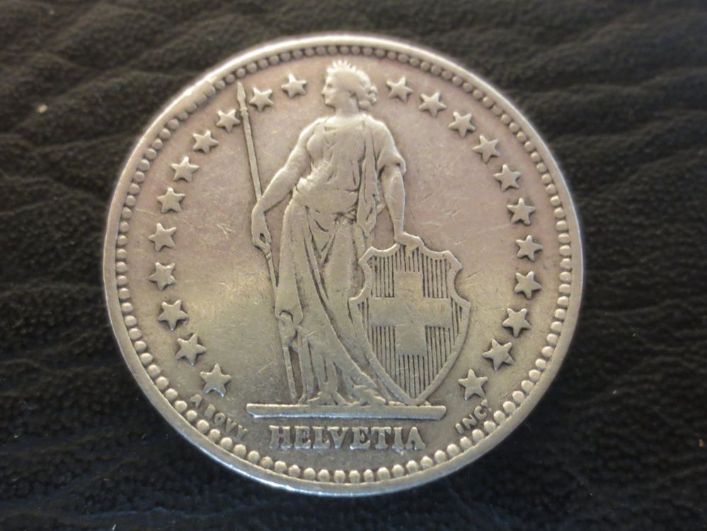 Tutti le monete: 2 Fr. 1901 SS.  Raaaar. #125 – Usato da Schöftland venduto da Topdeal4 1