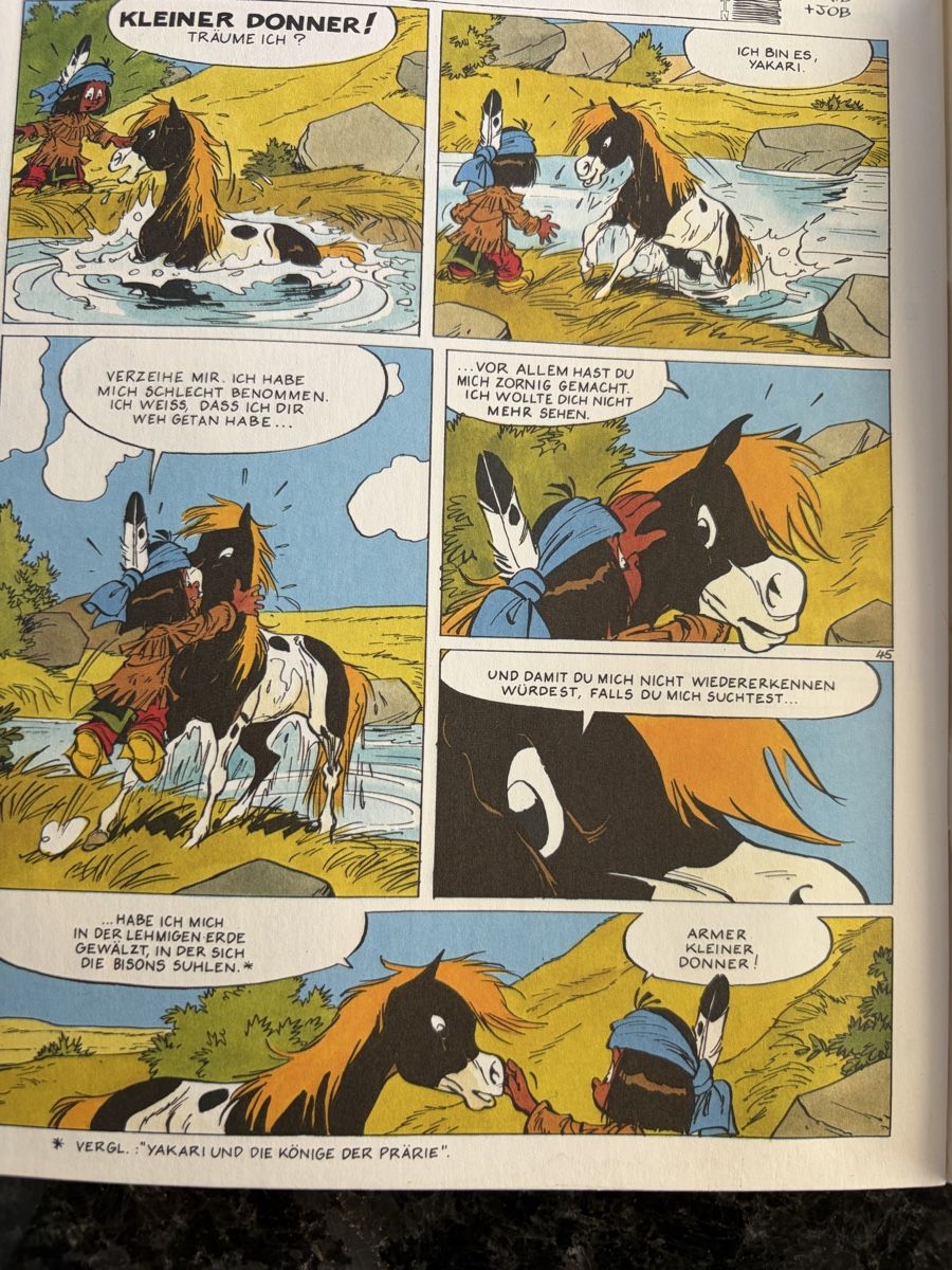 Fumetti: 7xComics Hefte Yakari 1977-1992, schön mit Bastelseiten kpl. – Usato da Kehrsatz venduto da Raboy 1