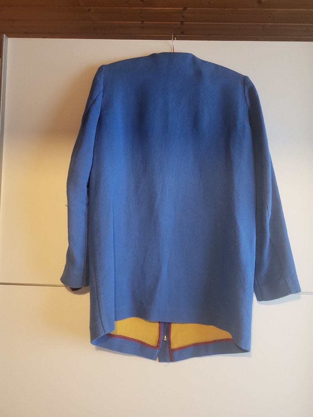 Benetton Jacken: Benetton Damen Übergangsjacke Blau einzigartig, ca. Grösse S – Gebraucht aus Malans GR von caroline_F.85 1