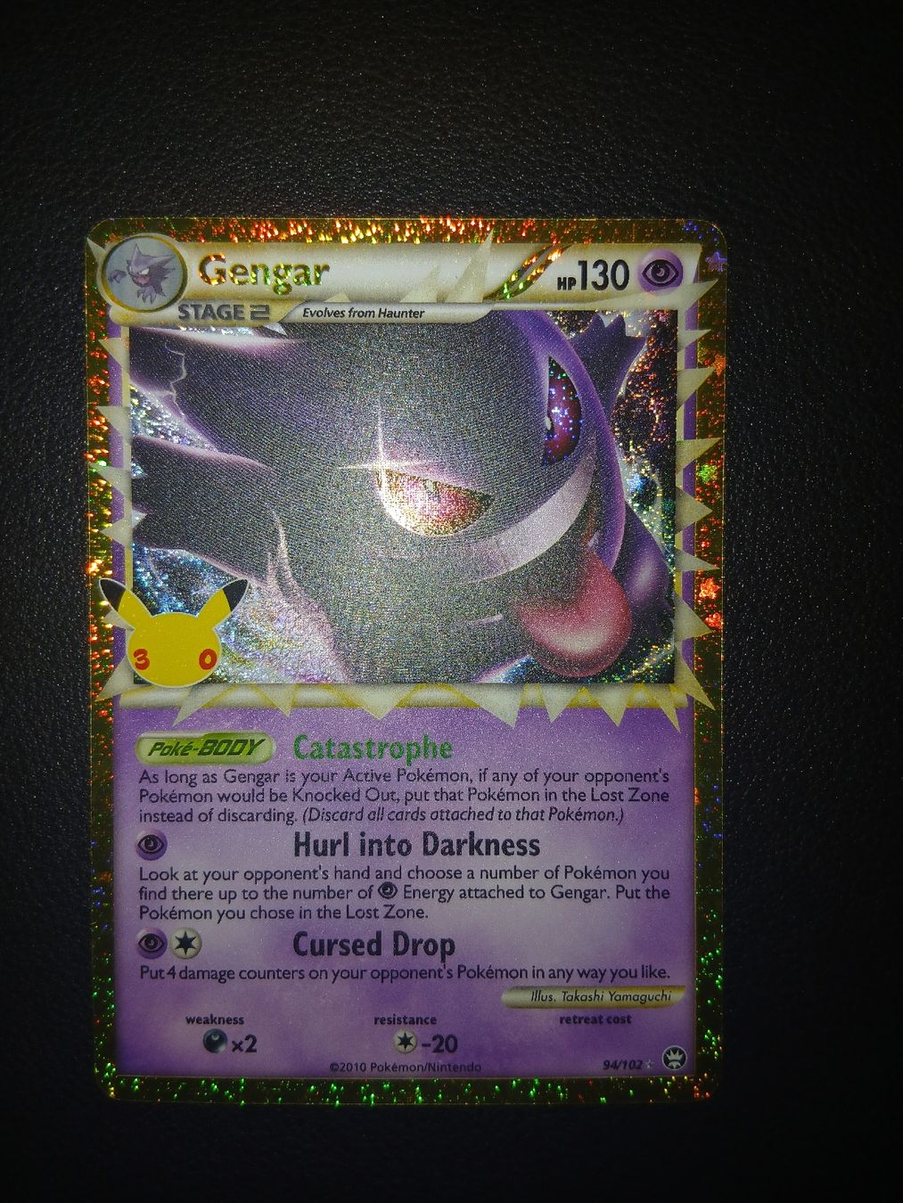 Pokémon Carte collezionabili: Gengar Pokémon 30th Celebration – Nuovo (secondo la descrizione) da Regensdorf venduto da Baba_Basar 3