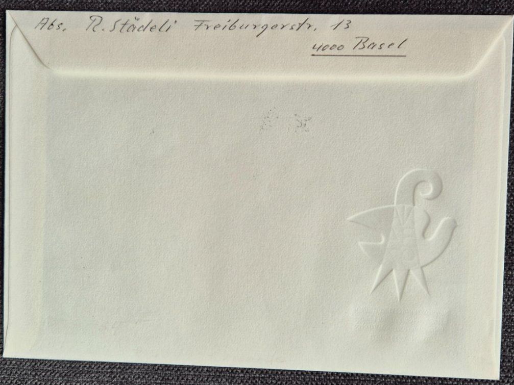 Tutti i francobolli: Naba Brief Basel 1971Top – Usato da Horw venduto da mi.ba 1