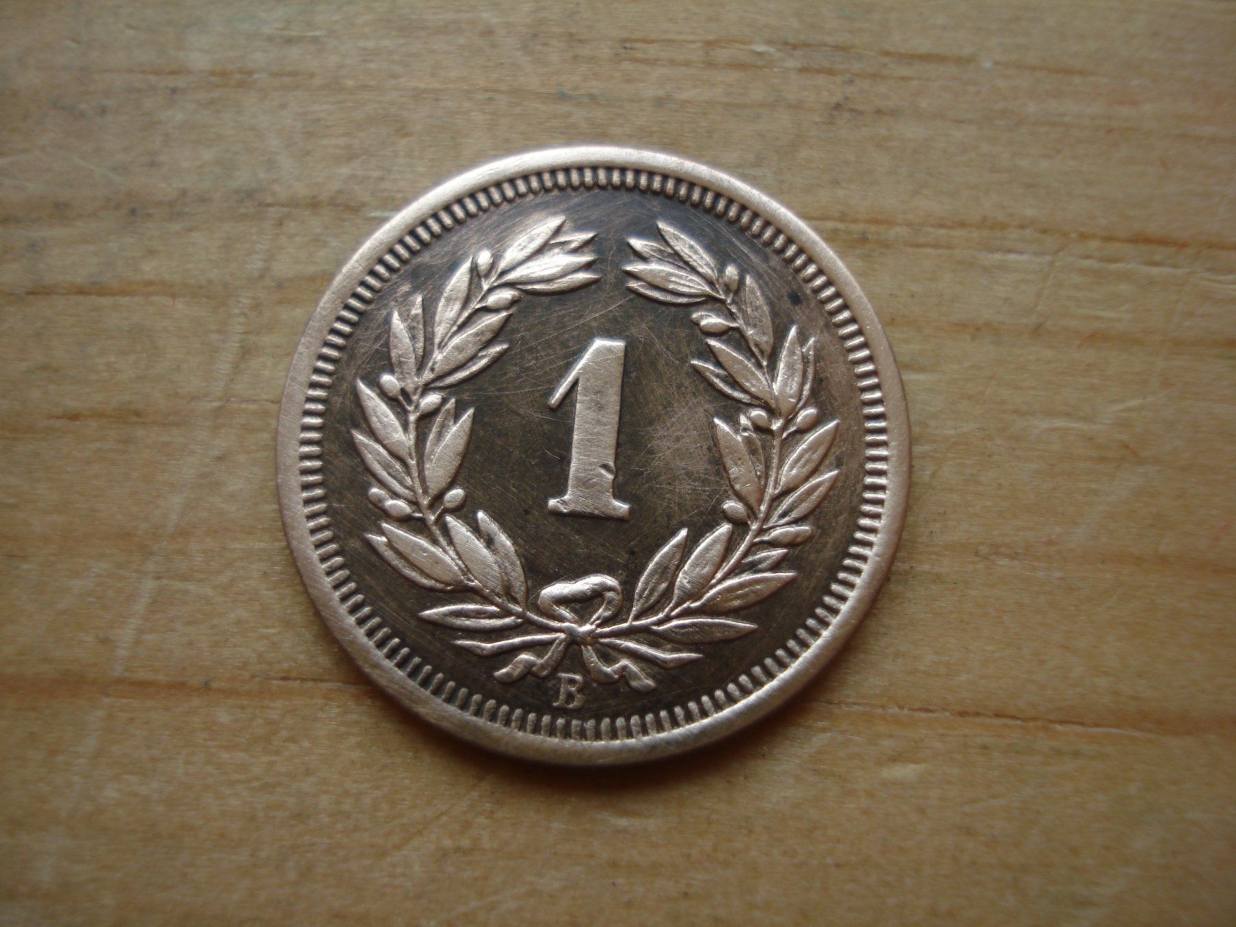 Tutti le monete: (N1) 1 Rappen  1914  UNZ- – Usato da Erlach venduto da Net-Coins 1