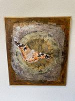Vintage Gemälde Falter Schmetterling von Traugott Zahner