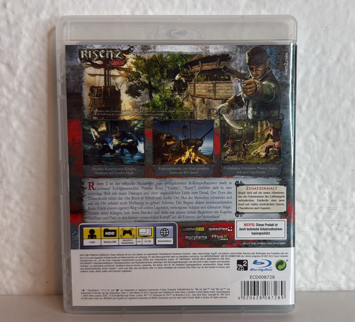 Jeux: Spiel Risen 2 Dark Waters PlayStation 3  – D'occasion à Ehrendingen par lax21 1