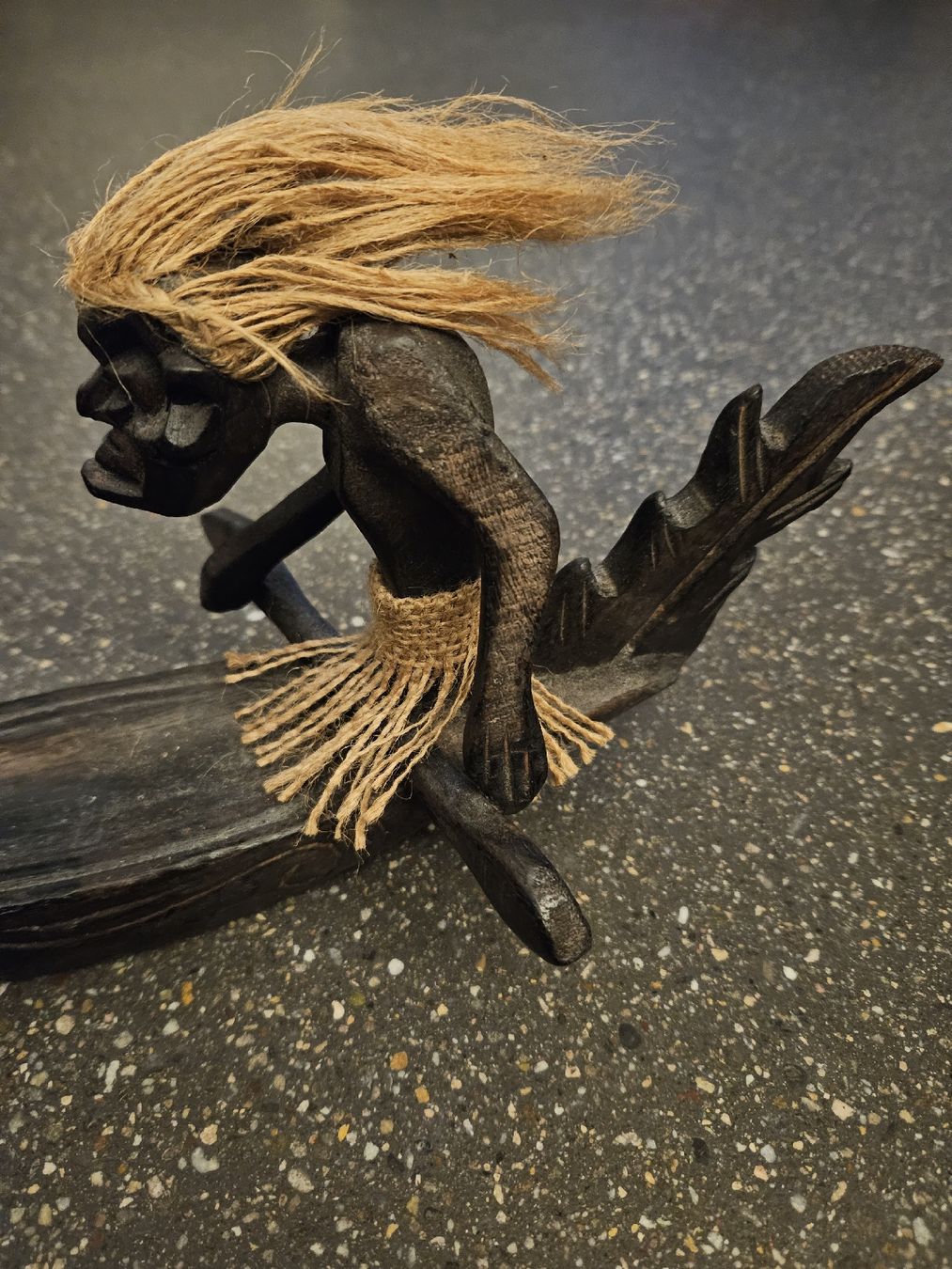 Alle Dekorationen: Holzboot mit Figur, Deko-Objekt – Gebraucht aus Anwil von tamoos 2