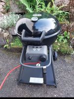 Frisch aufgebauter Outdoorchef Gasgrill Kugelgrill Kensingto