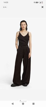 Combinaison pantalon femme noire taile xs 