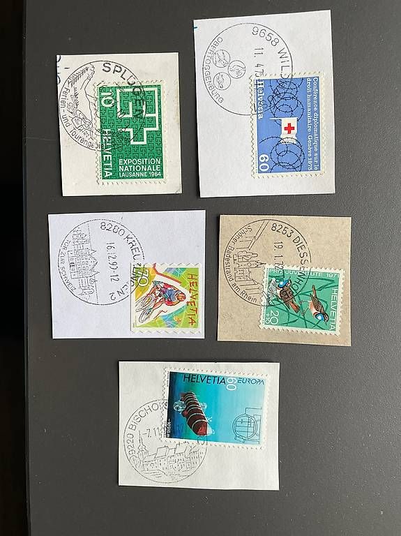 Tutti i francobolli: Briefmarken mit Orts(voll)stempel – Usato da Salmsach venduto da wsc_h5q6 2