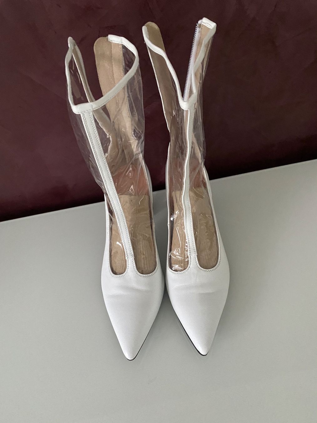 Marc Cain Chaussures femmes: Marc Cain Stiefeletten transparent Gr 37 – Neuf (Voir description) à Volketswil par praxis12 6