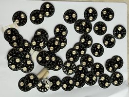 Lot NERI Chronograph Zifferblätter NOS