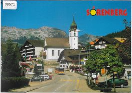 Sörenberg - Kirche mit Postauto