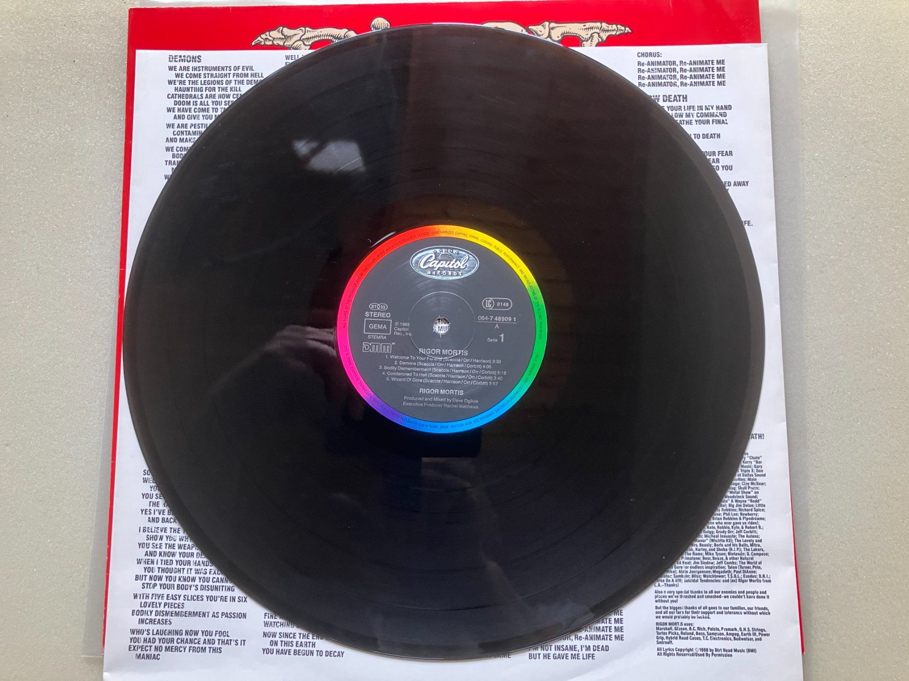 Dischi in vinile: Rigor Mortis – Usato da Aarwangen venduto da Jukebox3 6