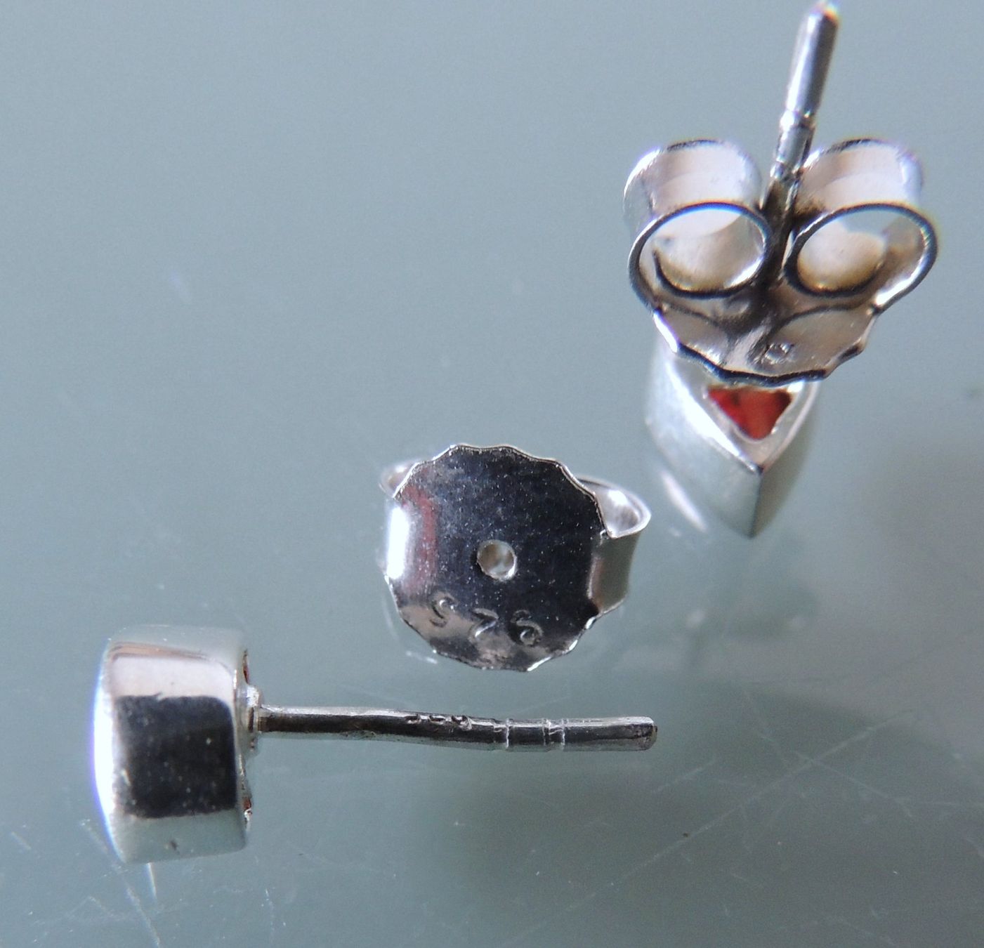 Orecchini pendenti & Orecchini a lobo: Silber 925 Ohrstecker mit Zirkonia – Nuovo (secondo la descrizione) da Waldenburg venduto da schaller707 4