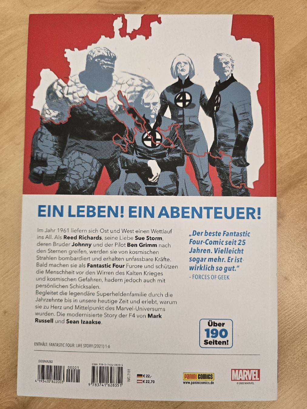 Comics: Fantastic Four comic novel doom Die Geschichte Eines Lebens – Gebraucht aus Zürich von hea_sxv7 1