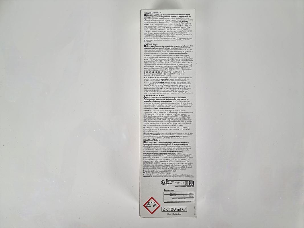 Nespresso Macchine per caffè & Macchine per espresso: Nespresso Entkalkung – Usato da Urtenen-Schönbühl venduto da Restwert_Schoenbuehl 3