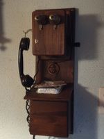 antik - vintage Wandtelefon mit Kurbel ☎️ -  HAUSRÄUMUNG !📞