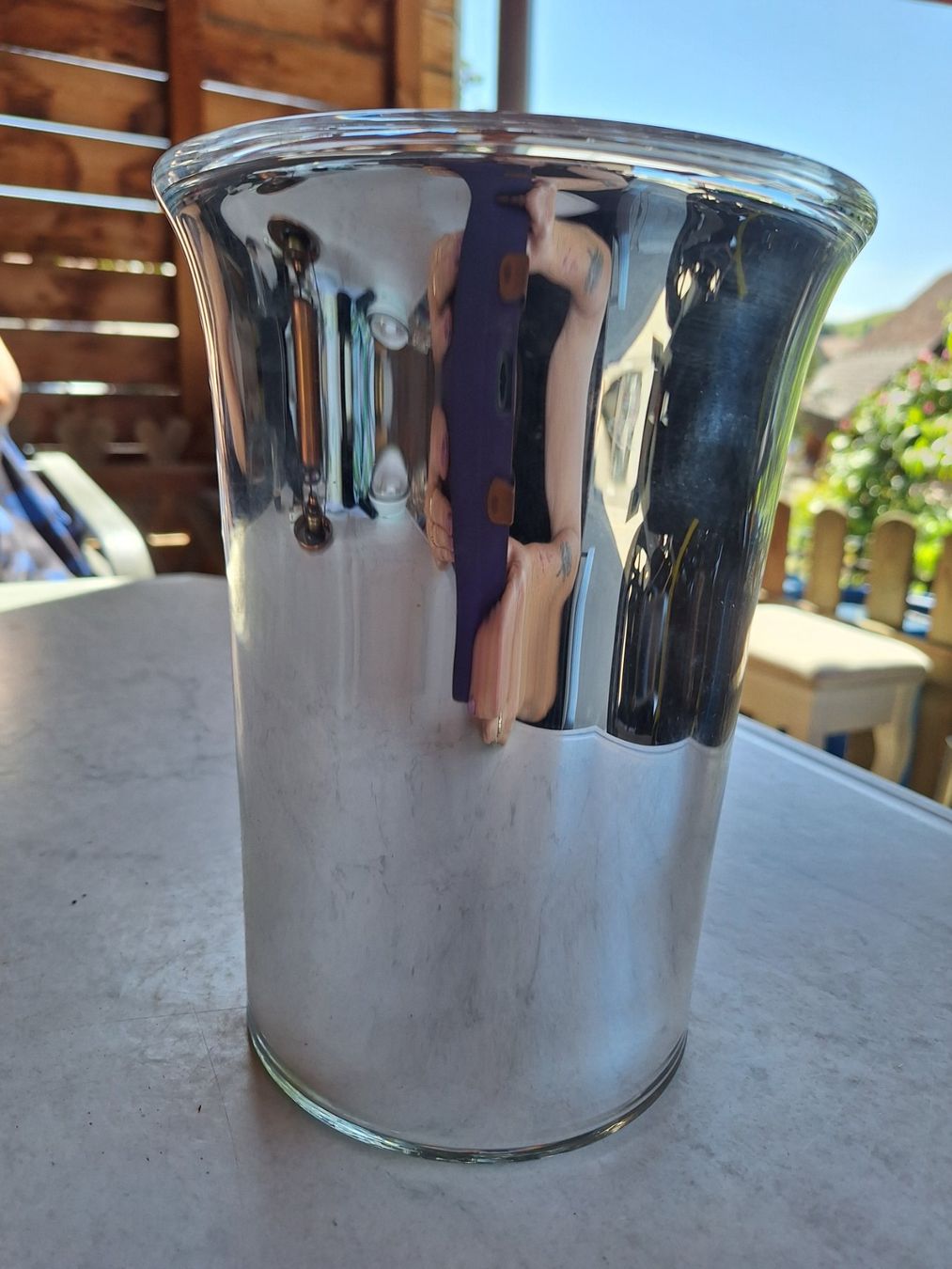 Vasi & Recipienti: BLUMENVASE BAUERNSILBER – Usato da Huttwil venduto da Kunterbuntli