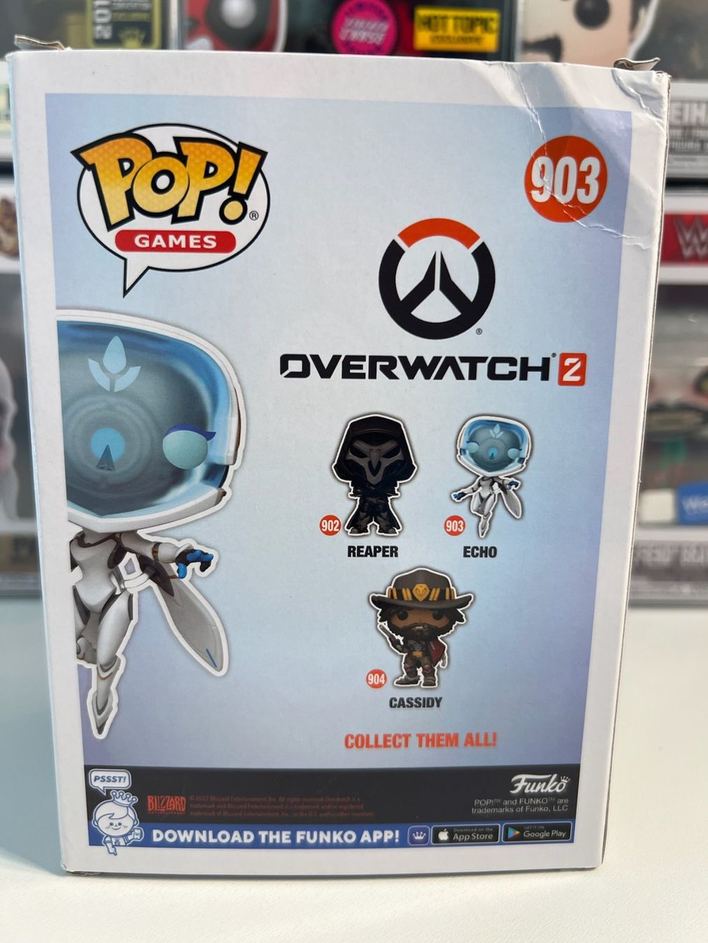 Statuette: Funko POP! Games Overwatch 2 Echo – Nuovo e nell'imballaggio originale da Le Mouret venduto da perfectbijou 2
