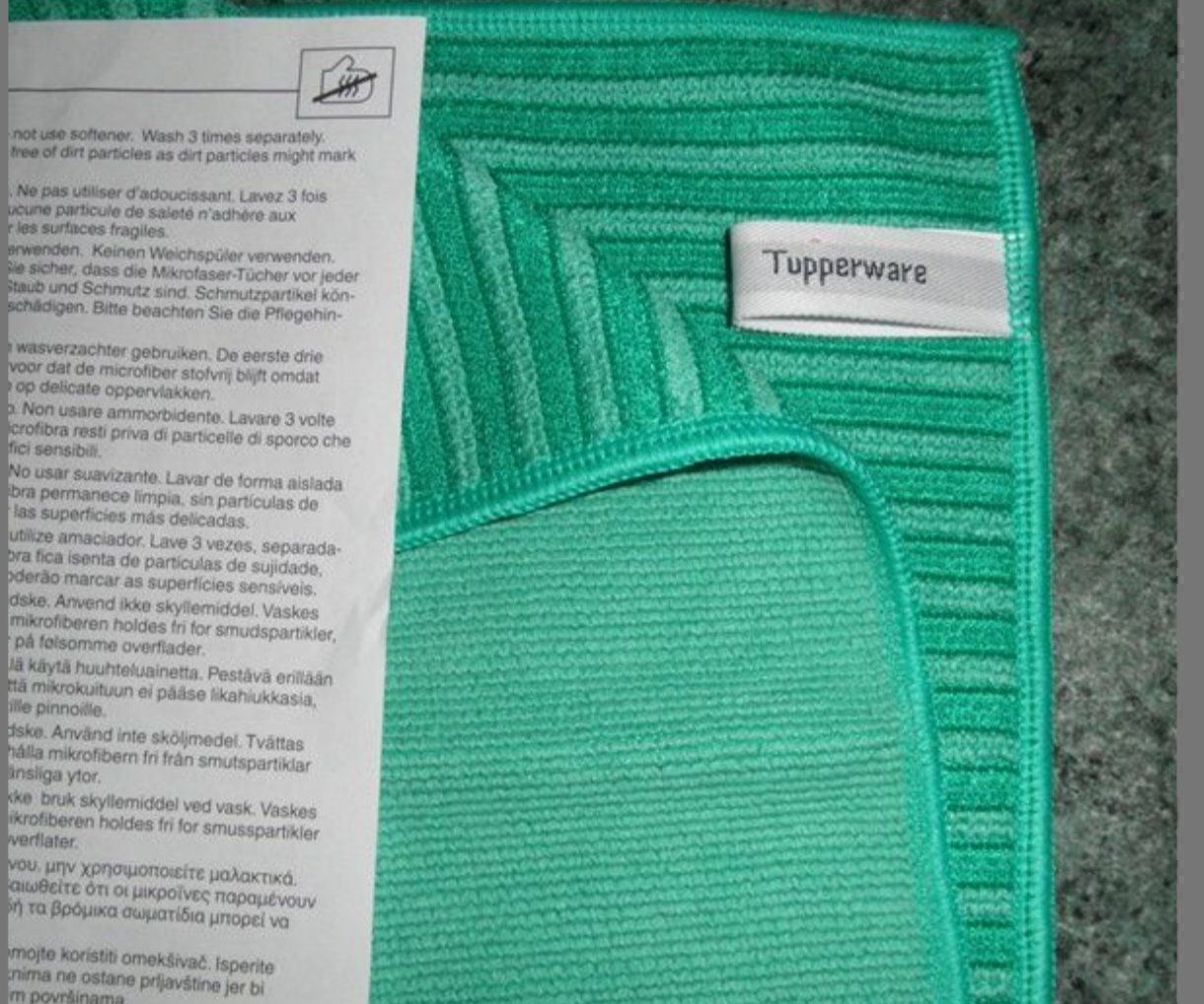Tupperware Contenitori & Simili: Tupperware - Mikrofaser Bodentuch – Nuovo (secondo la descrizione) da Kaufdorf venduto da bambulka22 1