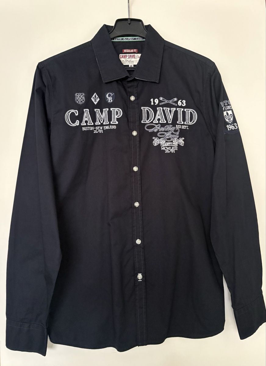 Camicie: Camp David Hemd, Grösse M – Nuovo (secondo la descrizione) da Münchenstein venduto da Mr.Tomari