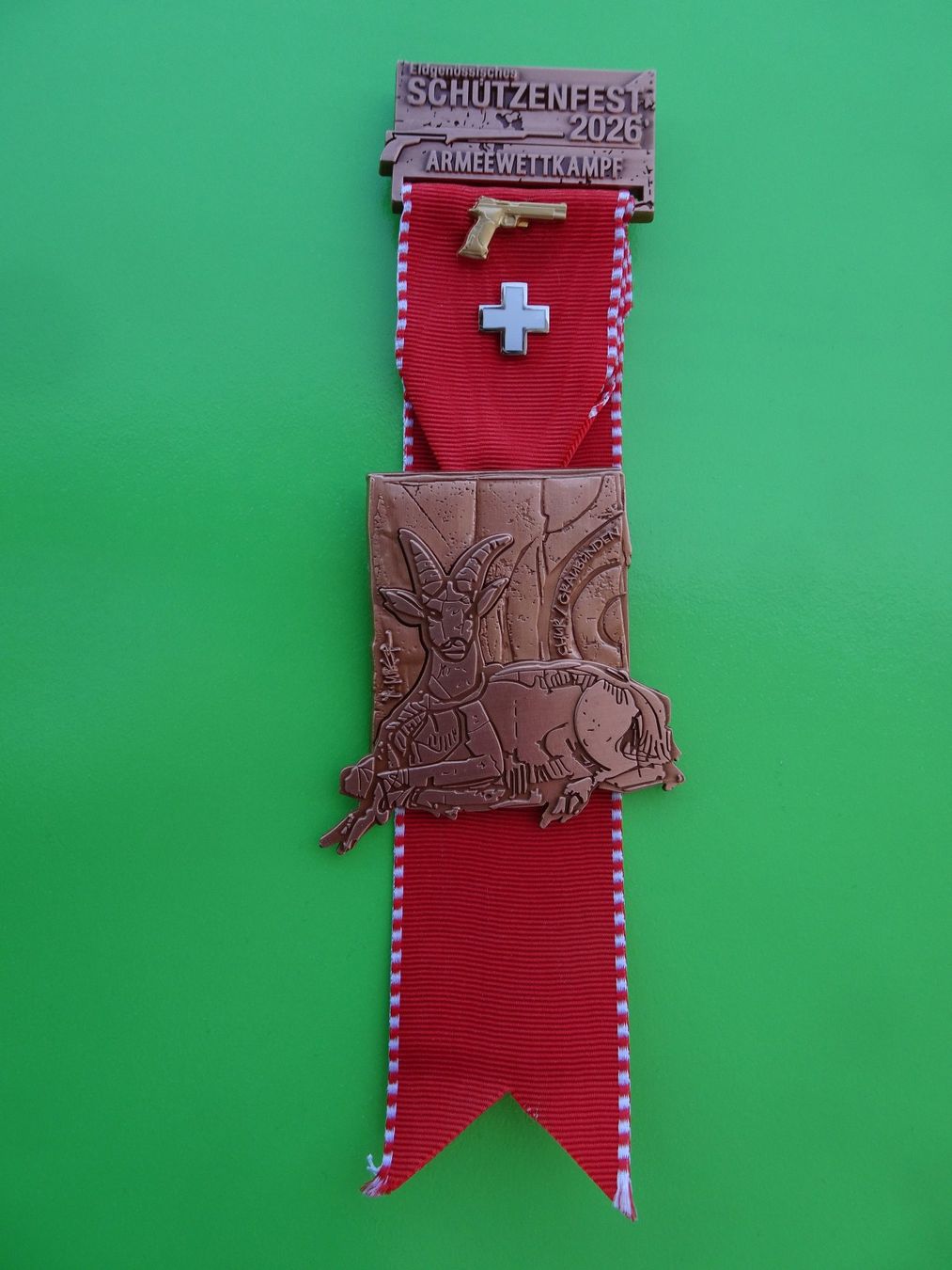 Médailles: Schützenmedaille Chur Eidg.2026 – D'occasion à Bichwil par Silbereule9