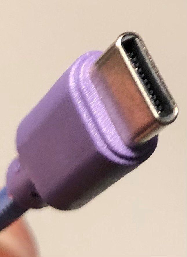 Cavi: Ladekabel USB-Typ A auf USB-Typ C (lila) – Nuovo e nell'imballaggio originale da Buchs SG venduto da Handyman77 4