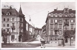 LA CHAUX - de - FONDS, et la rue des armes réunies