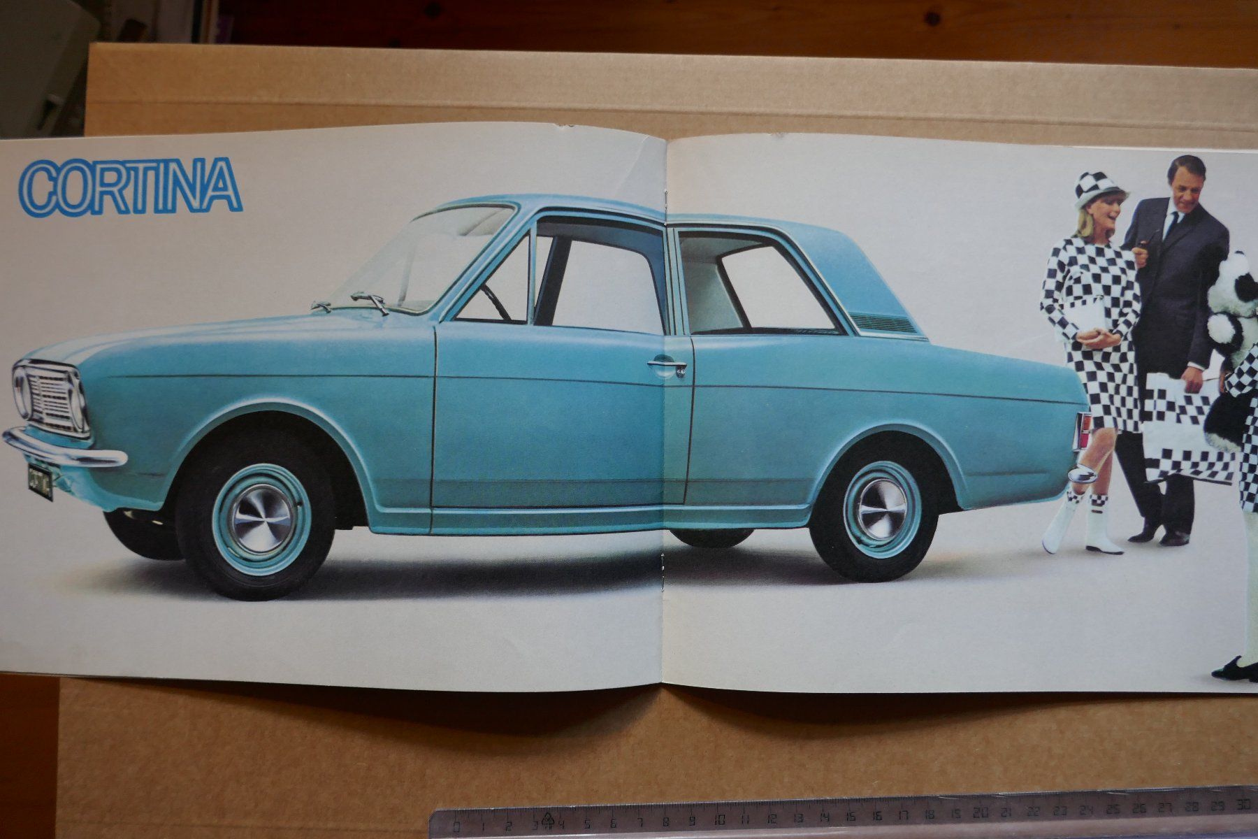 Ford Dokumente: FORD Cortina   Originalprospekt – Gebraucht aus Madiswil von ML911 3