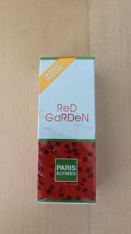 Perfume red discount garden paris elysees