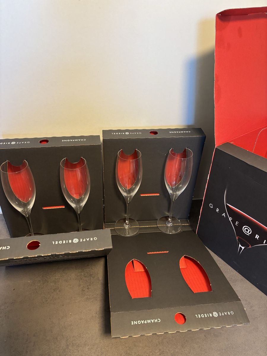 Riedel Verres: 4 Champagner Gläser Riedel – D'occasion à Rüschlikon par ArnaudEichenberger