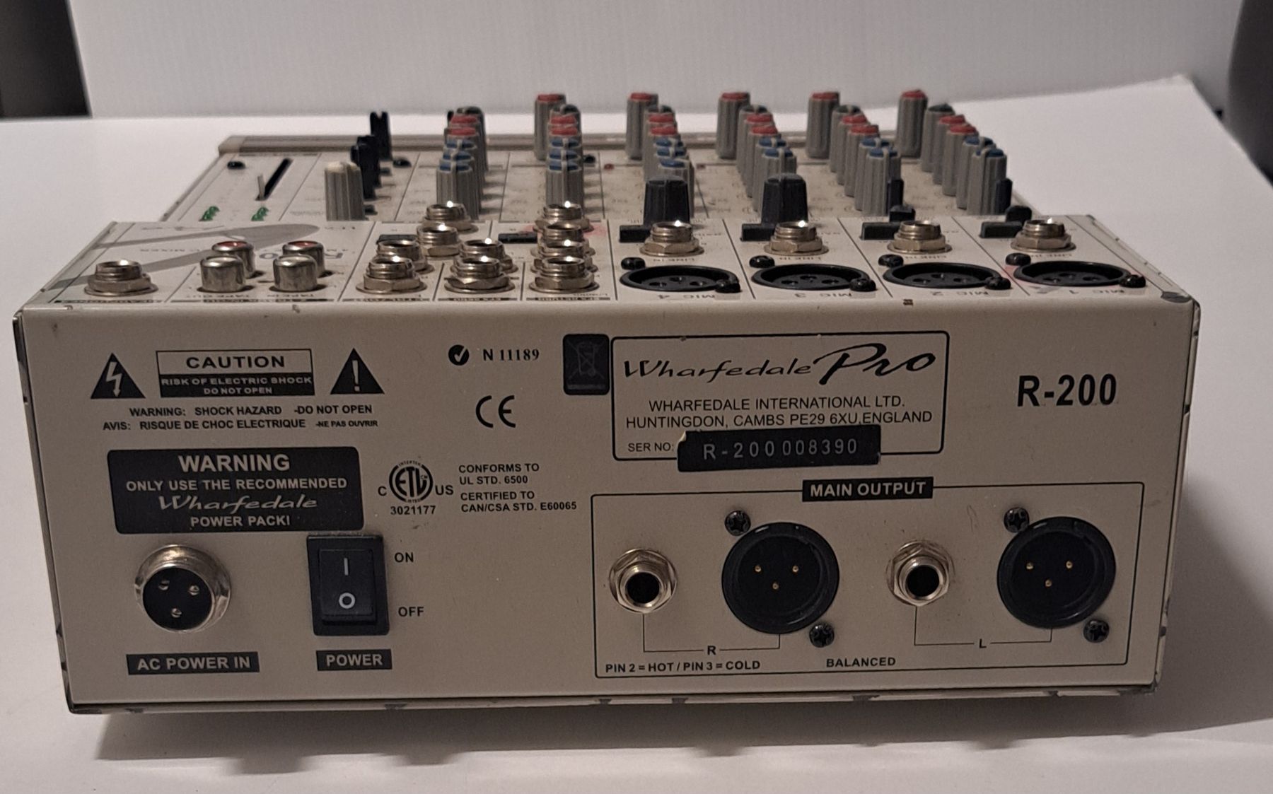 Strumenti musicali: Wharfedale pro r200 mixer – Usato da Biel/Bienne venduto da Sasha4u 8
