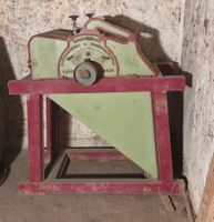 antike Dreschmaschine
