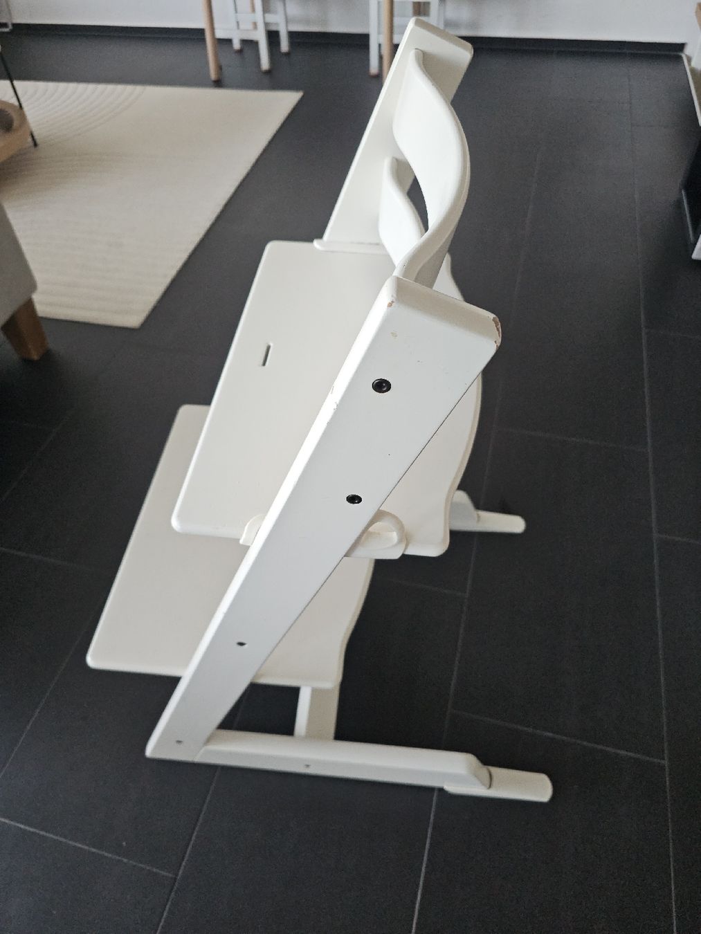 Stokke Hochstühle: Stokke Tripp Trapp weiss – Gebraucht aus Meierskappel von MK6344
