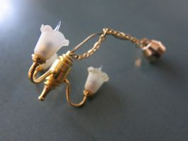 Puppenhaus Deckenlampe 3 armig   Dollhaus  7