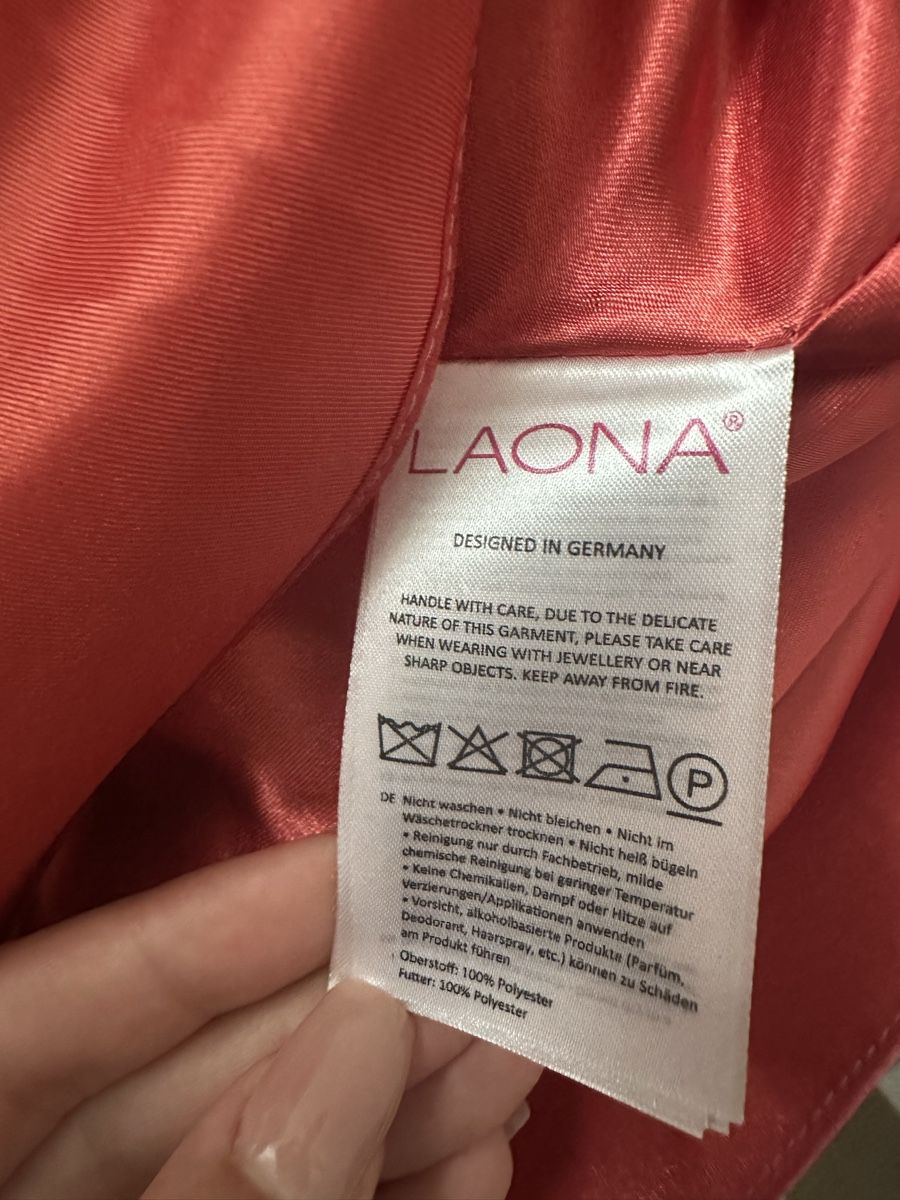 Kleider: LAONA Kleid orange/ lachs  Grösse 36 – Gebraucht aus Glattbrugg von SMusic98 4