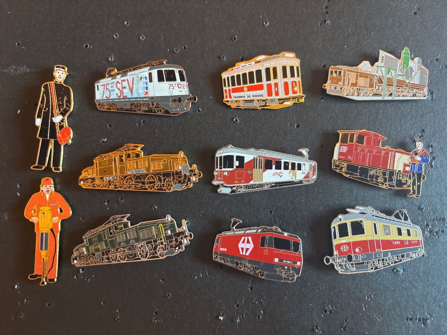 Placchette & Badge: Pins Züge – Difettoso da Lützelflüh-Goldbach venduto da NicoleL.