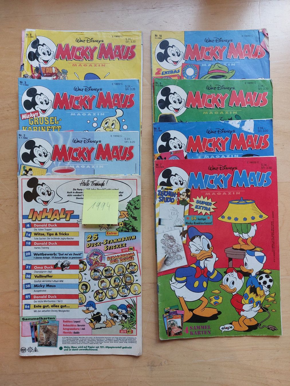 Fumetti: 34 MICKY MAUS  -  1994 – Usato da Gipf - Oberfrick venduto da Esnoopy 1