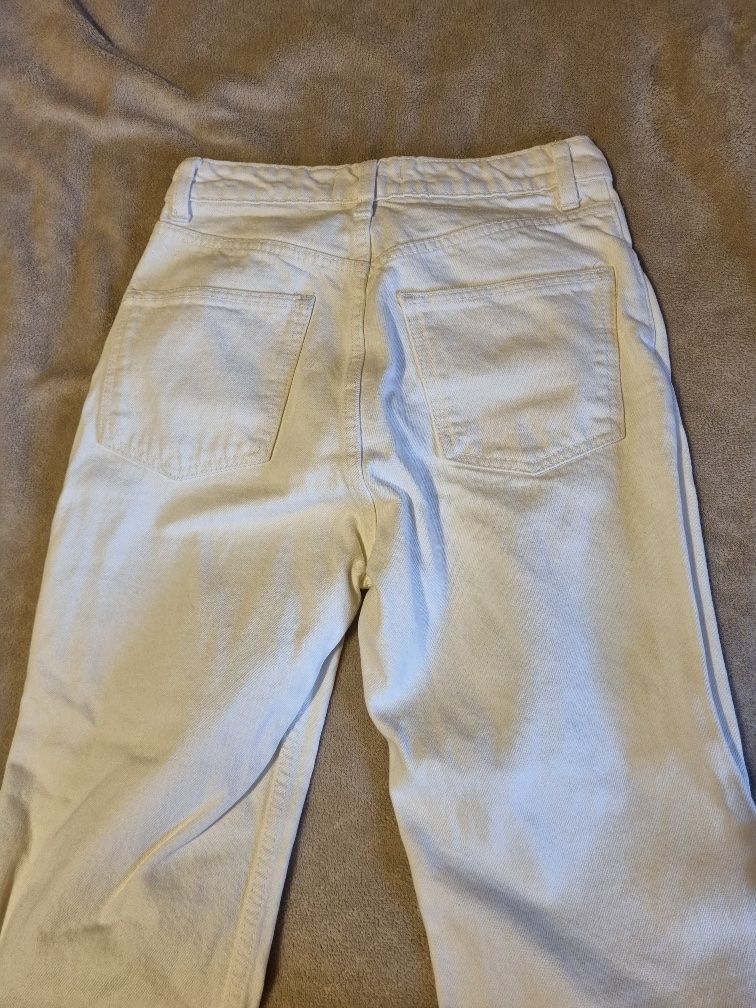 Zara Jeans: Zara Jeans Blanc -Taille 34 – Usato da Riddes venduto da pierre-a-facettes 3