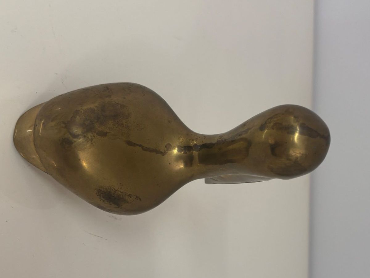 Statuette: Messing Pelikanfigur – Usato da Wettingen venduto da Wendemarket 3