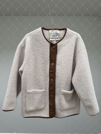 Teddy Jacke von Sunny Studio Paris, offwhite