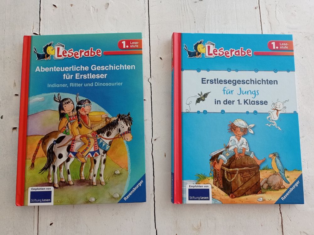 2x Ravensburger Leserabe 1. Klasse - Spannende Abenteuer! (Gebraucht