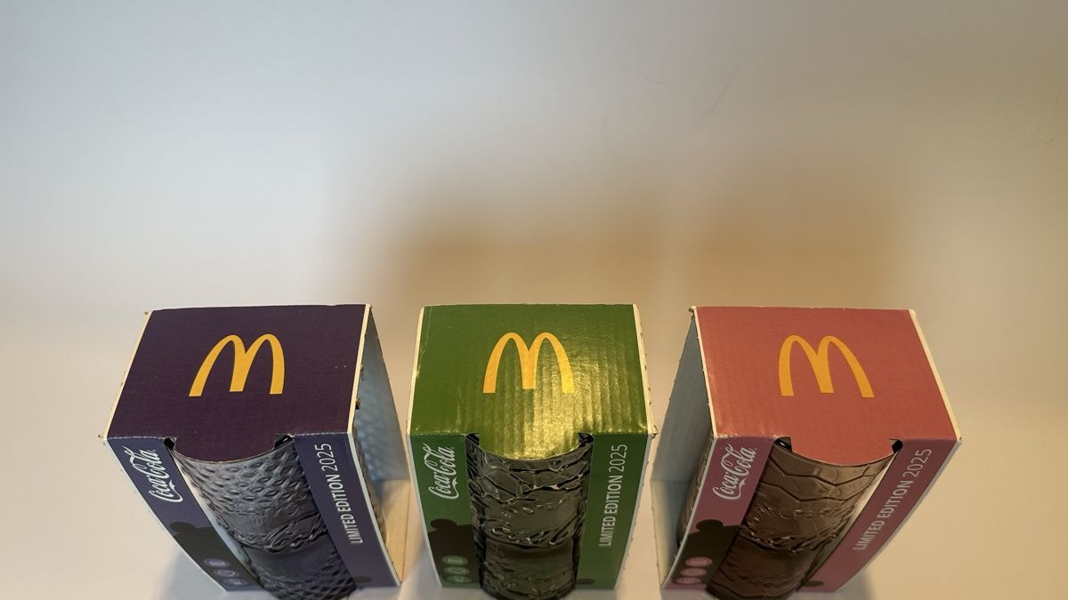Coca-Cola Gläser: Coca-Cola Gläser McDonald's 2025 – Neu und originalverpackt aus Aarwangen von Wikipr 4